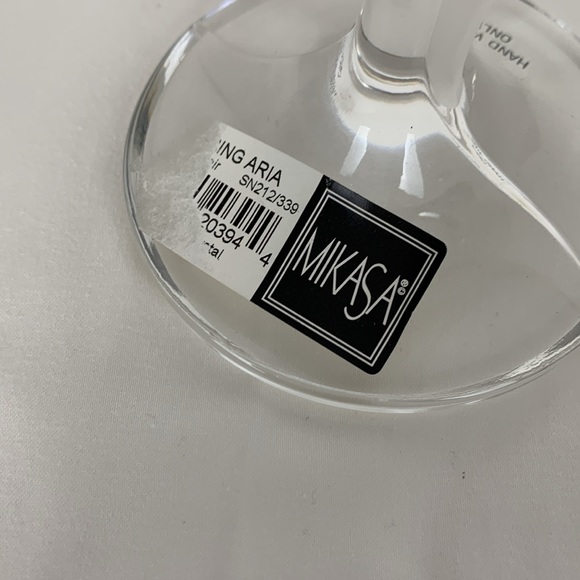 Mikasa Spring Aria 8” Candle Holder Full Lead Crystal Candlestick Replacement - Picture 2 of 5